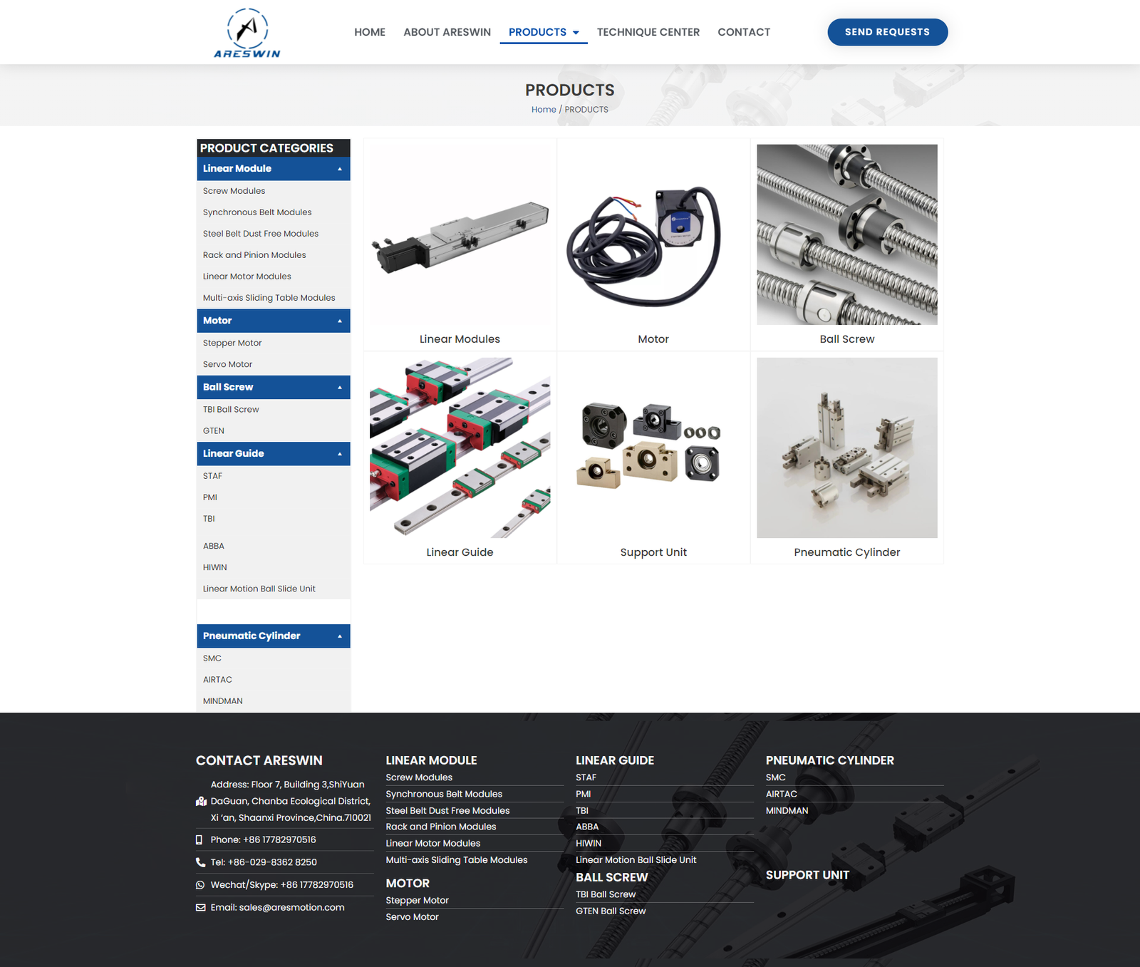 wordpress外贸建站公司案例: 精密自动化与直线运动控制行业b2b外贸独立站 线性模块、丝杆模块、同步带模块、滚珠丝杆、线性导轨及步进伺服电机 wordpress外贸建站公司案例: 精密自动化与直线运动控制行业b2b外贸独立站 线性模块、丝杆模块、同步带模块、滚珠丝杆、线性导轨及步进伺服电机