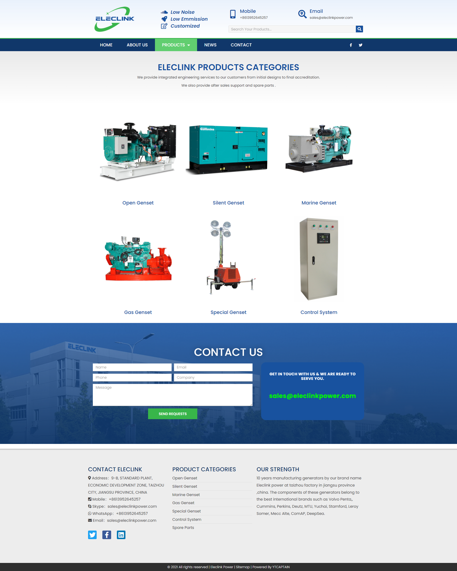 wordpress外贸建站公司案例:发电机组制造商 b2b外贸独立站 开放型、静音、船用、燃气及特殊发电机组 wordpress外贸建站公司案例:发电机组制造商 b2b外贸独立站 开放型、静音、船用、燃气及特殊发电机组