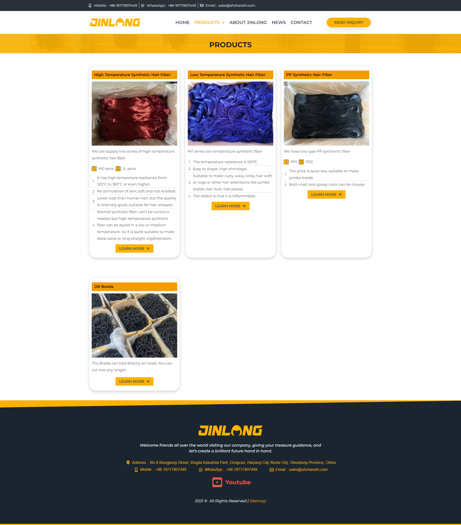 wordpress外贸建站公司案例:合成发纤维制假发 b2b外贸独立站 高温合成发纤维、低温合成发纤维、pp合成发纤维、dr辫子发纤维 wordpress外贸建站公司案例:合成发纤维制假发 b2b外贸独立站 高温合成发纤维、低温合成发纤维、pp合成发纤维、dr辫子发纤维