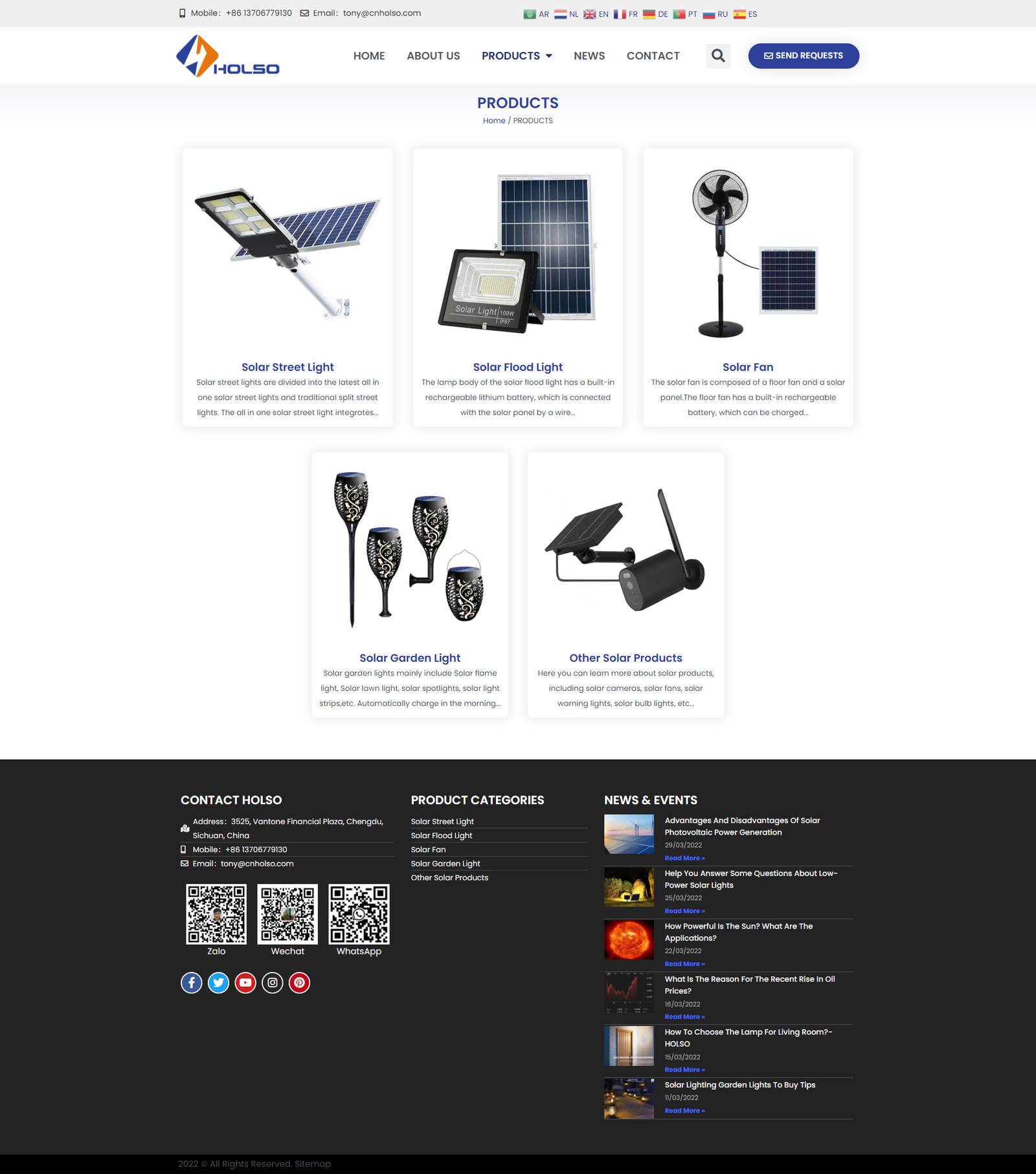 wordpress外贸建站公司案例:太阳能照明及设备制造商 b2b外贸独立站 太阳能路灯、太阳能泛光灯、太阳能风扇、太阳能花园灯 wordpress外贸建站公司案例:太阳能照明及设备制造商 b2b外贸独立站 太阳能路灯、太阳能泛光灯、太阳能风扇、太阳能花园灯