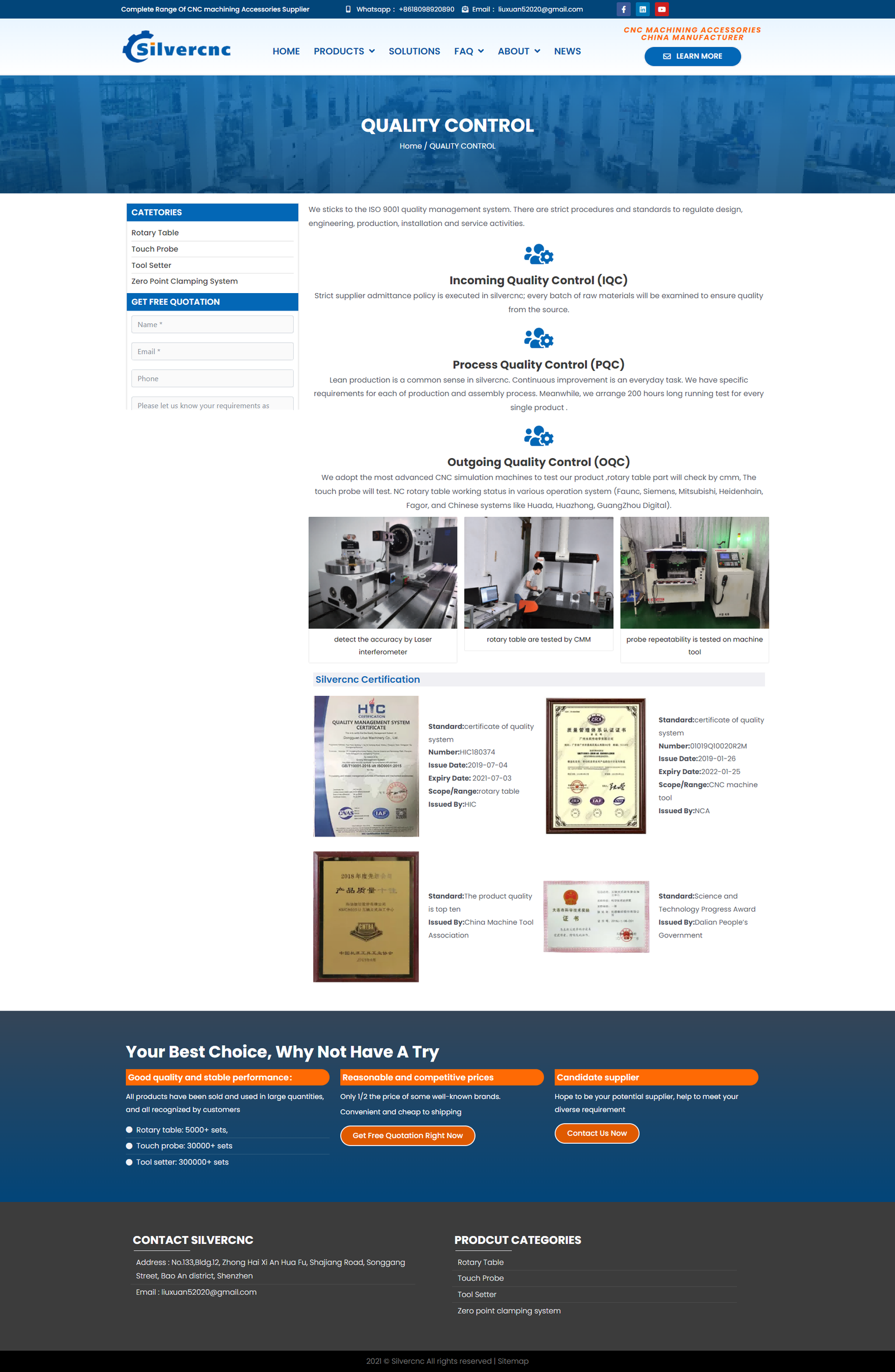 wordpress外贸建站公司案例:数控机床及精密制造设备供应商 b2b外贸独立站 旋转台、探针、工具预设器、零点夹紧系统 wordpress外贸建站公司案例:数控机床及精密制造设备供应商 b2b外贸独立站 旋转台、探针、工具预设器、零点夹紧系统