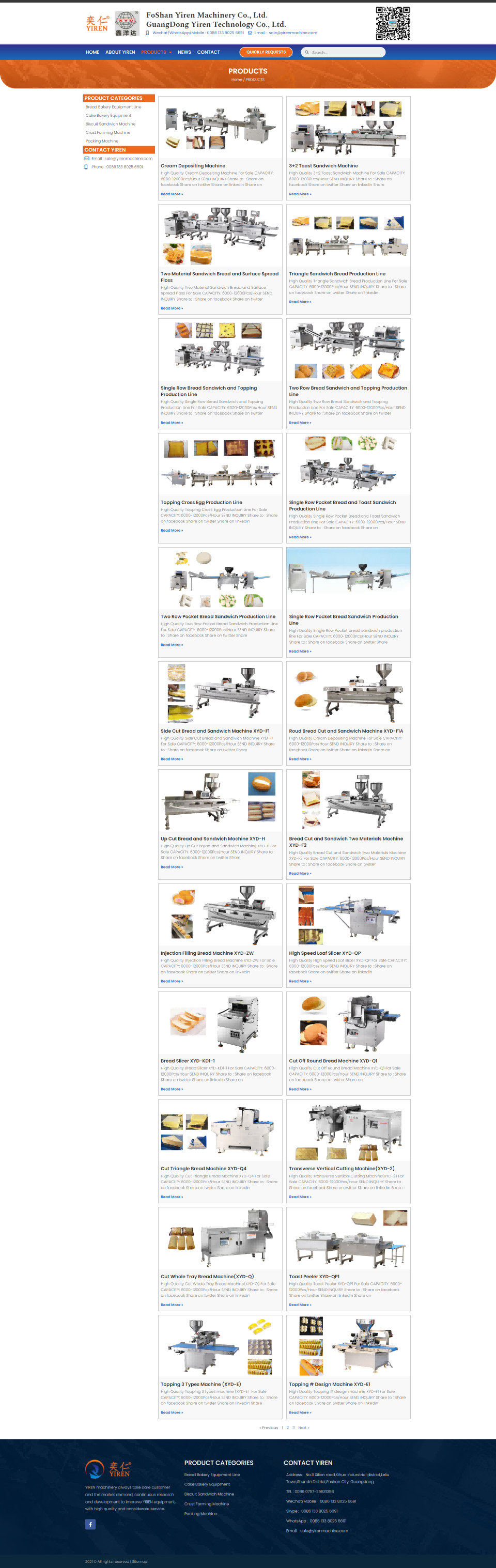 wordpress外贸建站公司案例:面包、蛋糕和饼干烘焙设备制造商 b2b外贸独立站 包烘焙设备线、蛋糕烘焙设备、饼干三明治机、饼皮成型机 wordpress外贸建站公司案例:面包、蛋糕和饼干烘焙设备制造商 b2b外贸独立站 包烘焙设备线、蛋糕烘焙设备、饼干三明治机、饼皮成型机